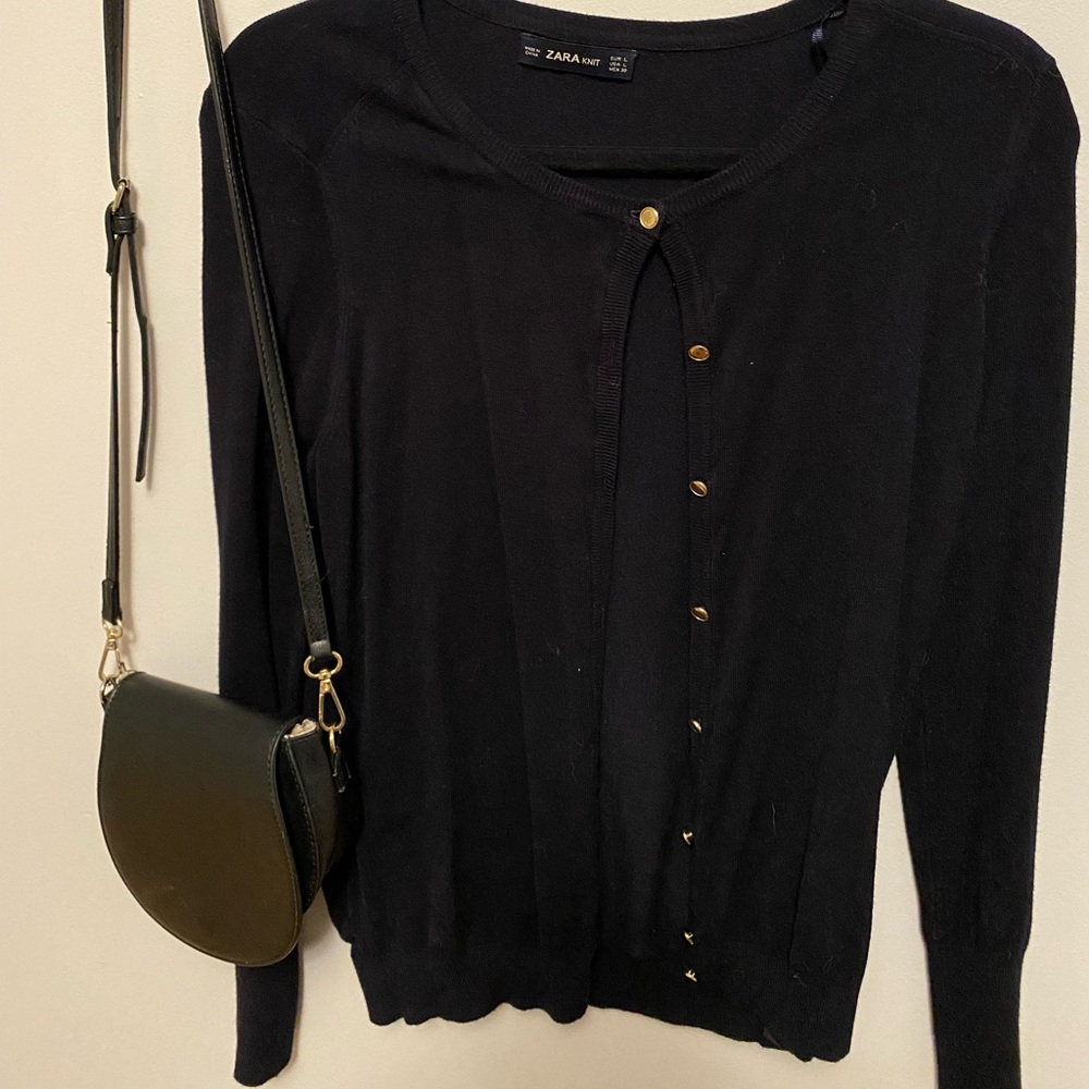 *SALE* Zara navy blue knit